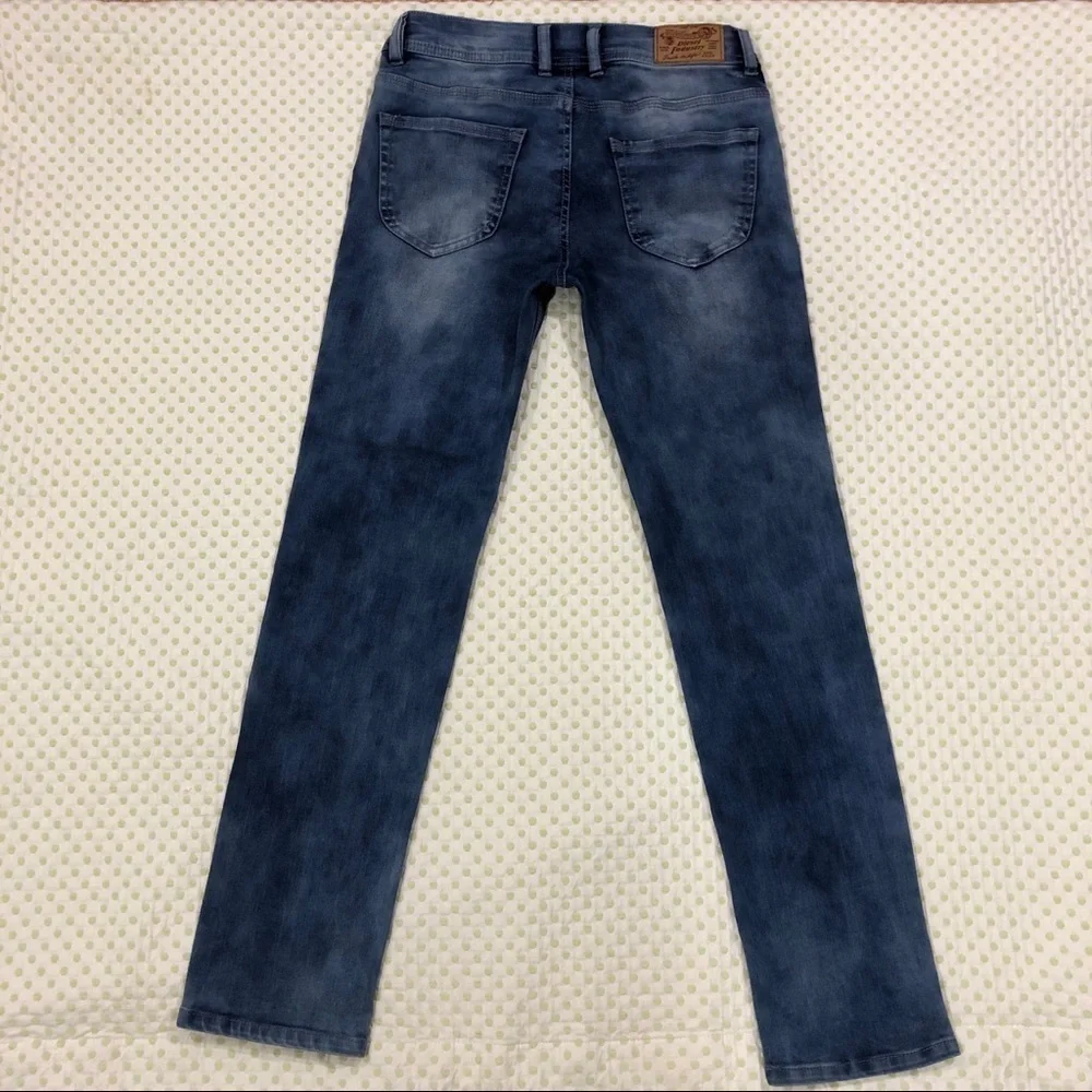 DIESEL KID THANAZ GIRLS SKINNY TRENDY JEANS SIZE 14